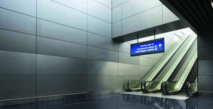 Image of escalators