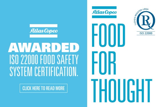 Atlas Copco ISO 22000 Food Safety