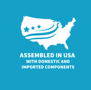 Assembled in the USA logo
