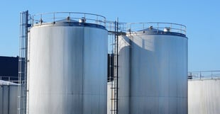 chemical storage tanks