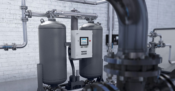 Image of an Atlas Copco Desiccant Dryer