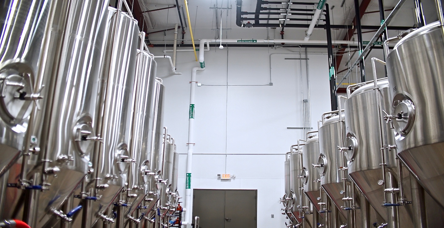 Image of a brewing fermentation bay