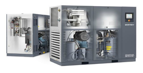 Image of the back of a VSD compressor