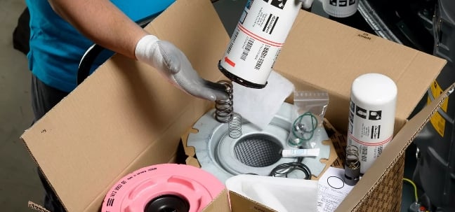 Compressed air parts