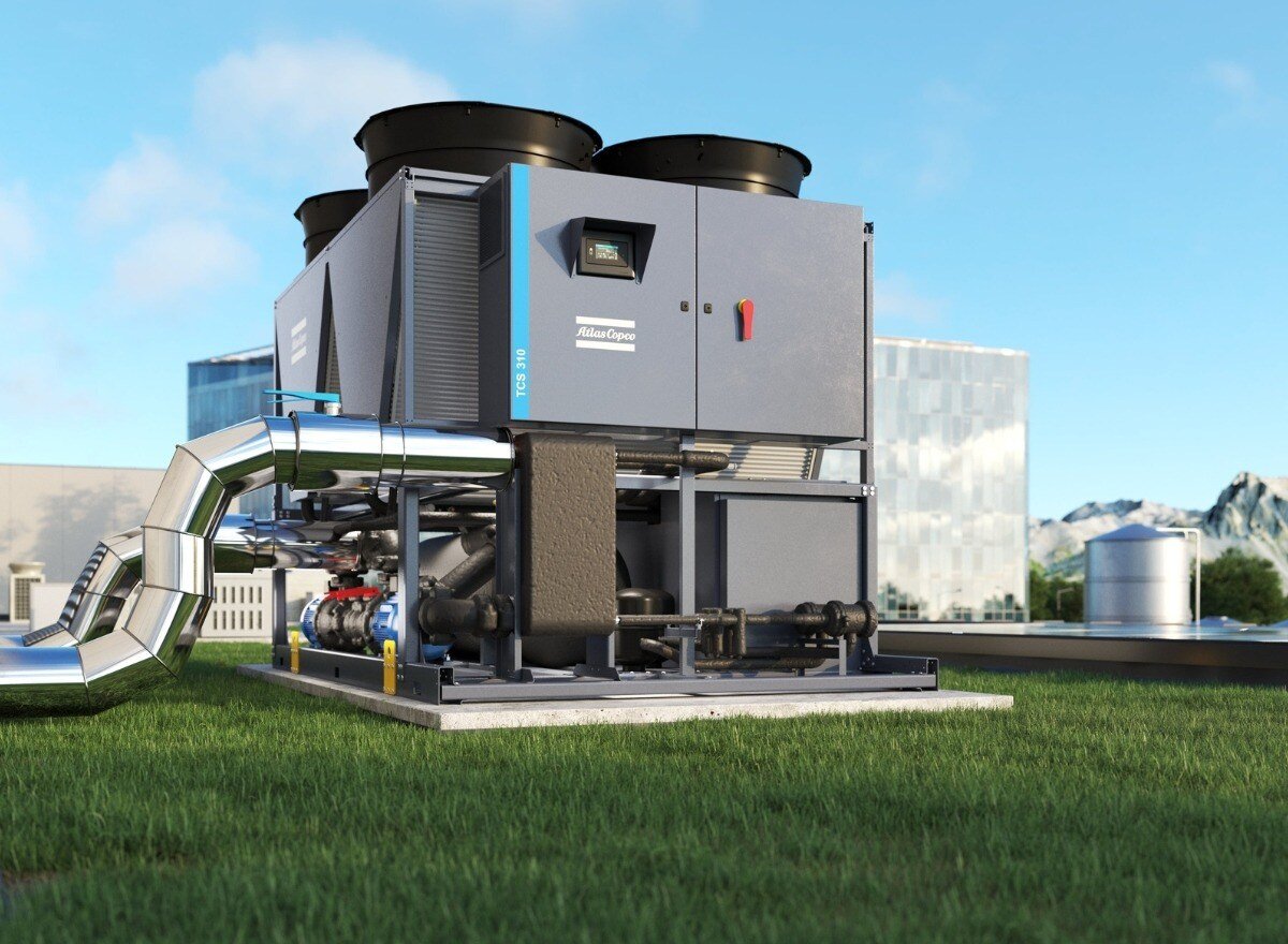Atlas Copco TCS air-cooled chiller