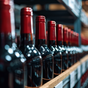 Wine bottles